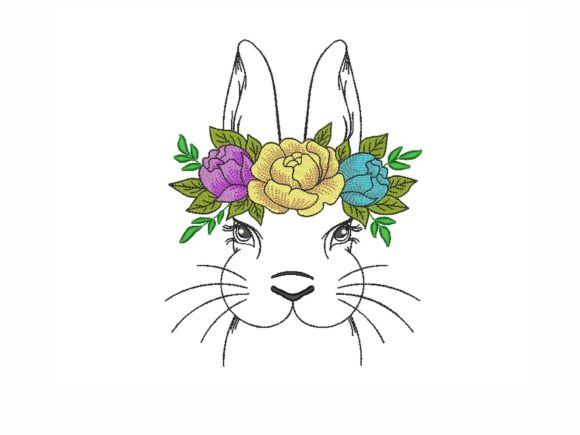 Bunny with Flowers: A Real-World Embroidery Review