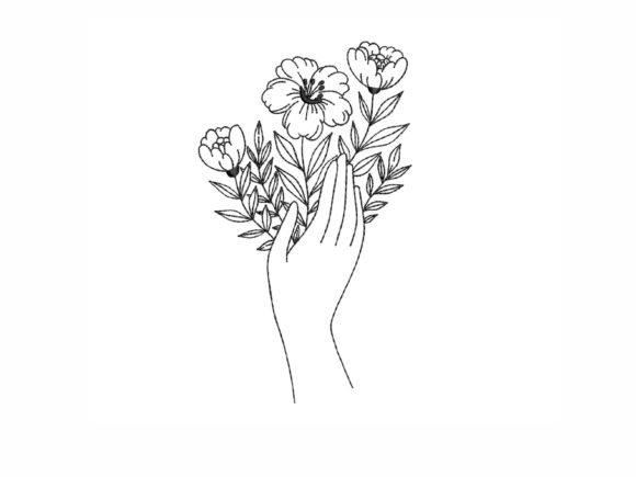 Floral Hands: A Boutique Sweatshirt Embroidery Review