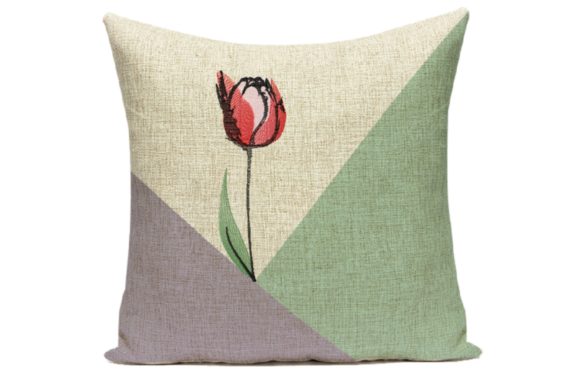 Tulip: A Timeless Floral Embroidery for Meaningful Handmade Gifts